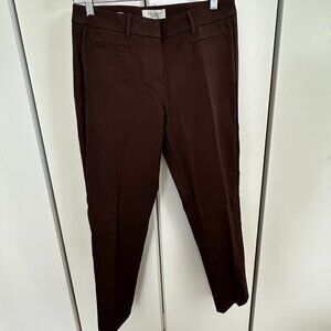 Talbots Brown Petite Curvy Dress Pants